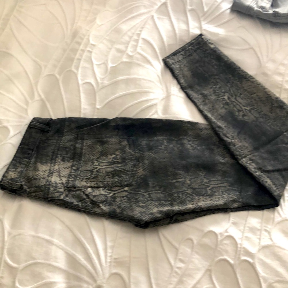 Mid rise Steilmann python jeans - Picture 5 of 7